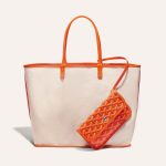 Goyard Saint Louis GM Tote Bag Orange - Image 3
